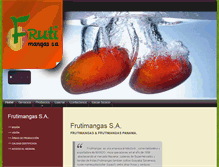 Tablet Screenshot of frutimangas.com